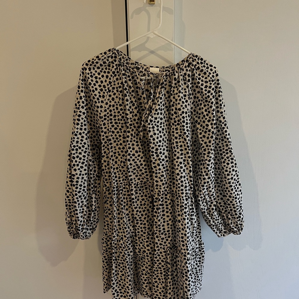 Black and Tan Dress